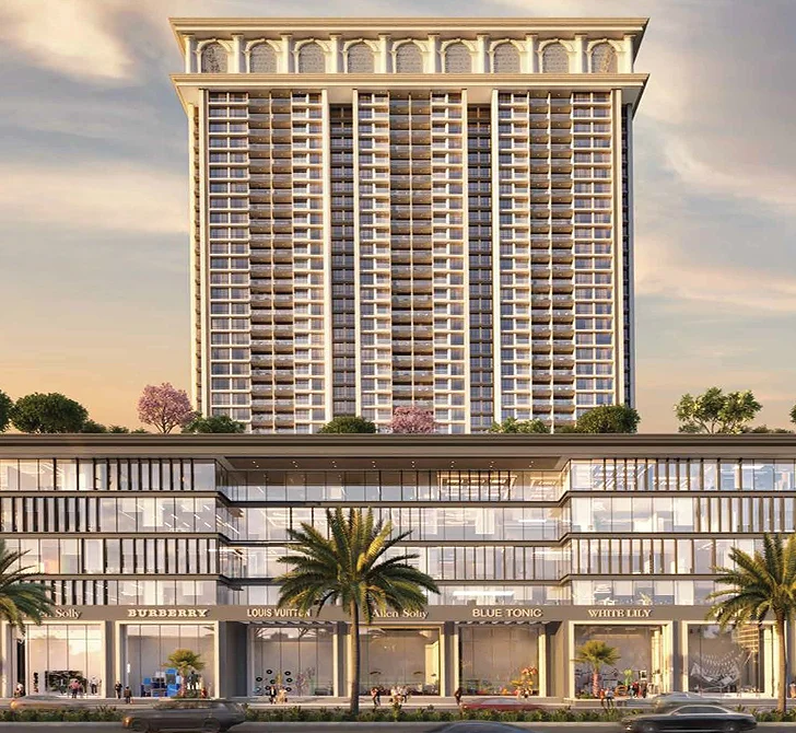 MEK Grand Central commercial tower podium